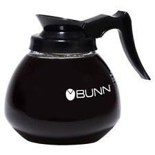 BUNN 5850 Commercial Glass Decanter with Handle, 64oz, Black picture