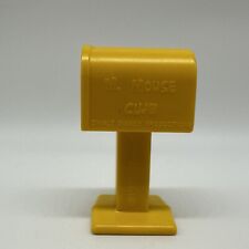 Vintage Mickey Mouse Clubhouse Mailbox 1976 Hasbro Yellow Disney Weeble Parts picture