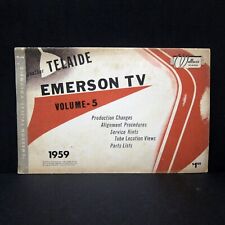 EMERSON 1959 TV SERVICE MANUAL - Large Format picture