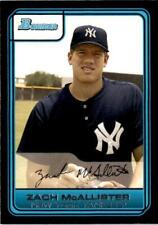 2006 Bowman Draft Picks & Prospects #DP17 Zach McAllister New York Yankees picture
