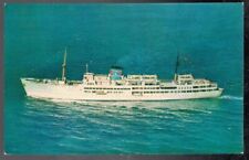 VINTAGE EASTERN STEAMSHIP CRUISE SHIP PUERTO RICO VIRGIN ISLES S/S ARIADNE PC picture