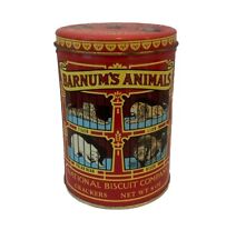 Vintage 1979 Nabisco Barnum's Animal Crackers Tin Can Replica of 1914 Design picture