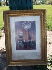 SUPREME COURT JUSTICES Original Photo Signed by all Judges C.1966 picture