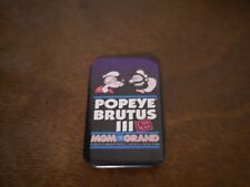 Popeye Brutus 3 Uno Mas MGM Grand button picture