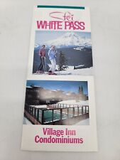 Vintage 1987/88 Ski White Pass Yakima Washington Trail Pocket Map Brochure Pamph picture