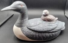 Vintage Ceramic Duck with Duckling-Duck Figurine Decoration Calling Duck Lovers picture