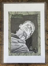 2006 Artbox Frankenstein Cards Original Uncut Sketch Card 1/1  picture
