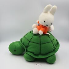 Miffy C1002 Riding Turtle Dick Bruna Sekiguchi 1999 Plush 9
