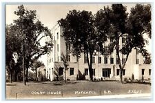 1946 Court House Building Mitchell South Dakota SD RPPC Photo Vintage Postcard picture
