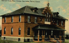 1911 Parsons,KS Railroad Young Mens Christian Association Labette County Kansas picture