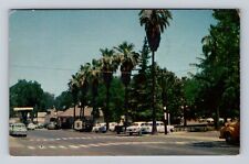Fair Oaks CA-California, Business Section, Lovely Plaza, Vintage c1960 Postcard picture