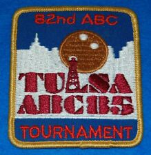 82nd ABC Tulsa ABC85 Tournament Embroidered Patch picture
