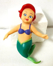 Disney The Little Mermaid 7” Vintage 2007 Hard Rubber Red Hair picture
