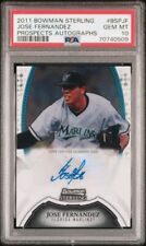 Jose Fernandez 2011 Bowman Sterling #BSP-JF PSA 10 ON CARD AUTO MARLINS💥⚾️💎🔥 picture