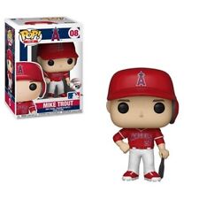 Mike Trout Funko Pop #08 MLB Angels Red Alternate Jersey-Brand New In Box picture