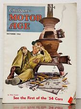 Vintage Chilton's Motor Age Magazine October 1953 First of the 1954 Cars picture