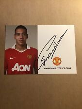 Chris Smalling, England 🏴󠁧󠁢󠁥󠁮󠁧󠁿 Manchester United 2010/11 hand signed picture
