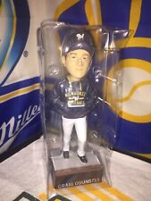 2016 COACH CRAIG COUNSELL MILWAUKEE BREWERS BOBBLEHEAD SGA Manager picture