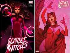 SCARLET WITCH #1 (IVAN TALAVERA EXCLUSIVE & JENNY FRISON VARIANT SET) ~ Marvel picture