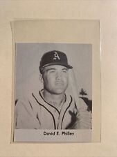 Dave Philley Philadelphia A’s Athletics 1954 Baseball Vintage Pictorial Panel picture