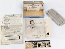 Rolls Razor England Antique 1923 In Original Box Complete With Paperwork  picture