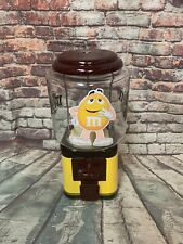 Vintage 10cent acorn glass globe themed m&m candy coin op vending machine picture
