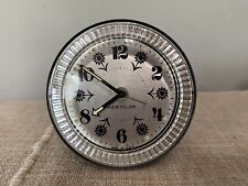 Vintage Westclox Flower Clock WORKS Wind Up, MCM Retro Decor picture