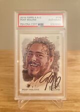 2019 Topps Allen & Ginter Post Malone PSA Authentic Autograph Card picture