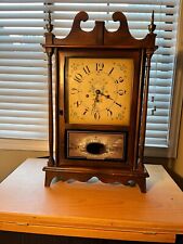 Vintage New England Clock Co. 8 Day Spring Wound  Framington, Conn picture