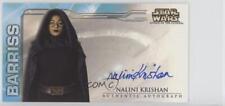 2002 Topps Star Wars: Attack of the Clones Widevision Nalini Krishan as Auto 5sf picture