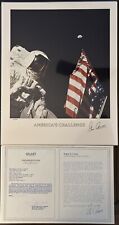 5 Signed & # 49/100 NASA Lithographs. Cernan, Stafford, Shepard, Bean, Lovell. picture