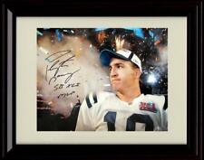 16x20 Framed Peyton Manning - Indianapolis Colts Autograph Promo Print - Super picture