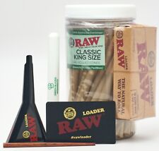 RAW Cones Classic King Size: 100 Pack & Cone Loader Kit picture