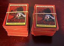 1983 Star Wars Return of the Jedi 2 decks of Complete Series 1 Cards picture