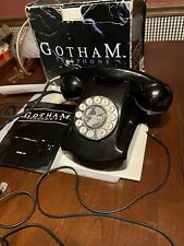 DC Vintage Gotham Batman Landline Telephone Phone WWTTON Model 190 Works picture