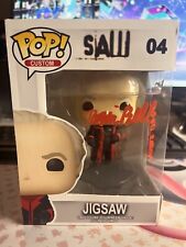 CUSTOM Funko Pop 'Jigsaw' Saw SIGNED BY TOBIN BELL BECKETT AUTHENTICATED picture