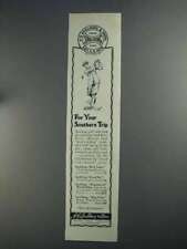1925 Spalding Golf Balls & Clubs Ad - Southern Trip picture