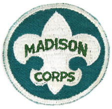 Vintage Madison Scouts Drum & Bugle Corps Patch Four Lakes Council Wisconsin WI picture