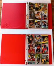 Nascar Traks Premium Trading Cards Series Complete Sets  1 & 2 notebooks Sleeves picture