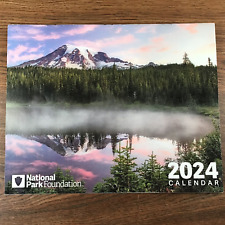 2024 National Park Foundation Calendar w/12 Stunning Full Photographs Landscapes picture