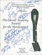 ROBERT FULLER - INSCRIBED PROGRAM SIGNED CIRCA 1989 WITH CO-SIGNERS picture