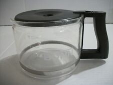 10 Cup Glass Replacement Pot Carafe BUNN Black Lid Handle 5