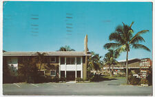 c1950s 1958 SEAIRE MOTEL~Fort Ft. Lauderdale FL Florida~VTG Chrome MCM Postcard picture