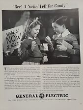 1939 General Electric Fortune Magazine Print Ad New York World's Fair Boy Girl picture