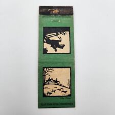 Vintage Matchbook The Chase Hunting Dog Horse 1950s 1960s Collectible Ephemera picture