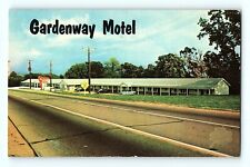 Gardenway Motel Villa Ridge Gray Summit Mo Pilgrim US-66 I-44 40mph Postcard E7 picture
