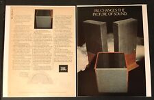 1977 JBL Stereo Speaker L212 Ultrabass 2-page vintage print ad advertisement picture