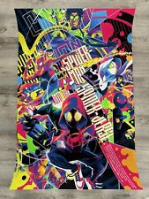 Mondo Marvel SPIDER-MAN: INTO THE SPIDER-VERSE Poster Print by Matt Taylor Venom picture
