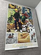 VINTAGE Jonny Quest Adventures Poster by Doug Wildey  1986 Very Rare picture