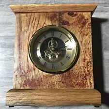Authentic Bell Of Louisville Wood Paddle Wheel Mantle  Wall Clock Collectors W6 picture
